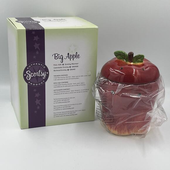 2010 Scentsy Big Apple Full Size Warmer NEW Teacher - Picture 1 of 2